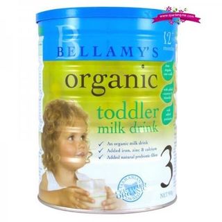 Bellamy”s organic 3 900gr - sữa bột cho bé từ 1-3 tuổi giá sỉ