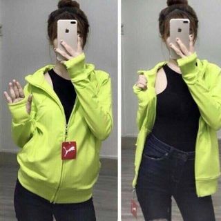 Aó khoác nữ da cá