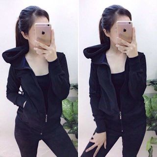 Aó khoác nữ da cá