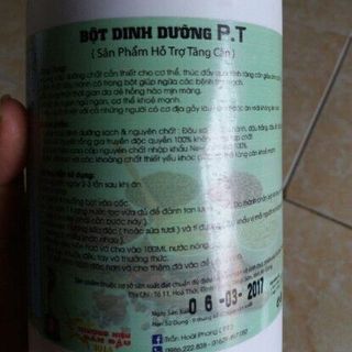 Bột dinh dưỡng tăng cân pt