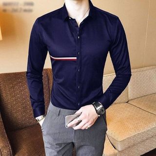 Sơ mi nam viền