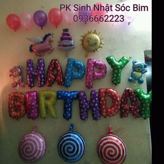 Set trang trí sinh nhật