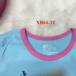 Áo cotton trẻ em Glory 6M-4Y Đài Loan