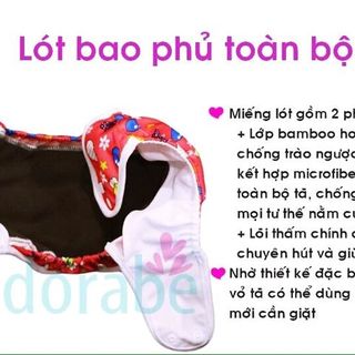 Tả đa năng dorabe size m ngày