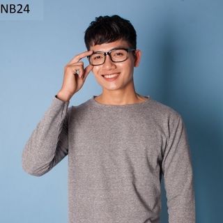 Nb24 áo thun nam tay dài muối tiêu