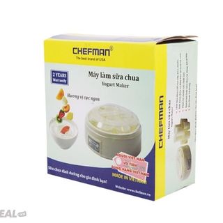 Máy làm sữa chua chefman cm302n 8 cốc nhựa giá sỉ