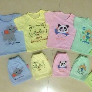 Bộ cotton cho bé hàng việt nam 3kg đến 17kg