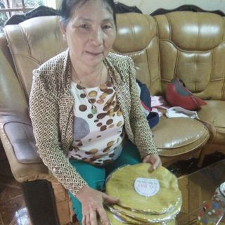 Bánh tráng khoai lang