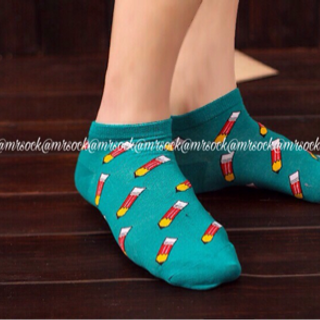 Vớ cổ ngắn hoa quả