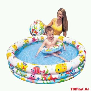 Bể bơi intex 3 chi tiết