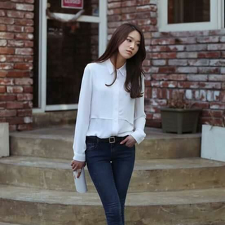 Quần jean 2 da