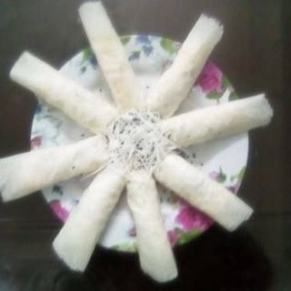 Bò bía ngọt bánh tráng bò bía đậu xanh bò bía