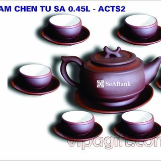 Quà tặng ấm chén bát tràng