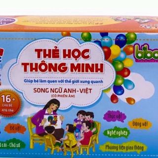 Thẻ học thông minh 16 chủ đề - 416 thẻ