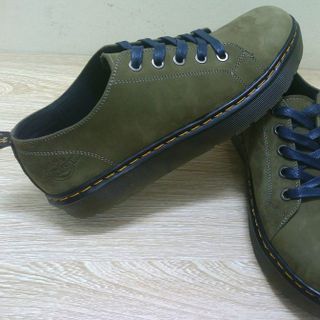 Giày dr119 da bò buck 3 màu nâu xanh rêu đen than