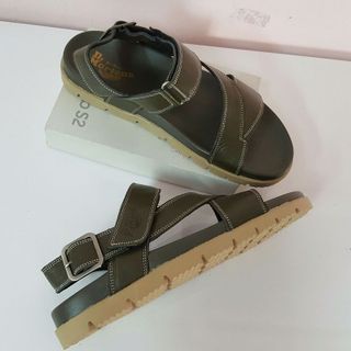 Dép đốc da bò quai chéo