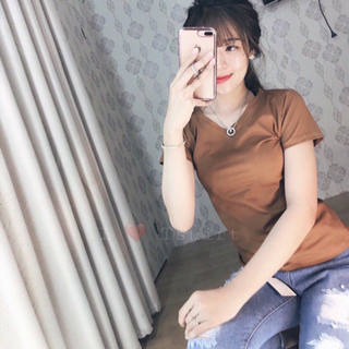Áo thun thái trơn