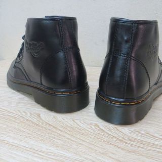 Giày đốc cổ lửng da bò trơn nguyên tấm