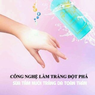Sữa tắm nuôi trắng da toàn thân