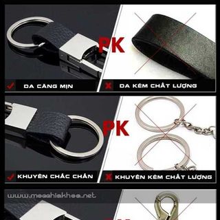 Móc khoá bao da siêu đẹp