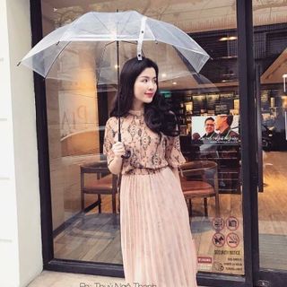 Đầm hoa phối lưới