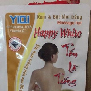 Tắm trắng happy while