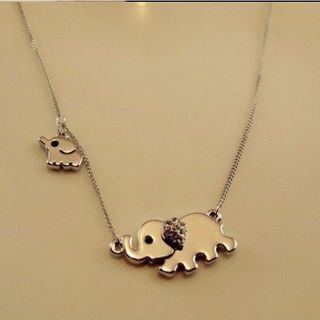 Dây chuyền voi cute