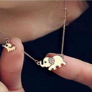 Dây chuyền voi cute