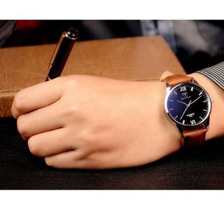 Đồng hồ yazo 318 dây da