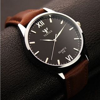 Đồng hồ yazo 318 dây da