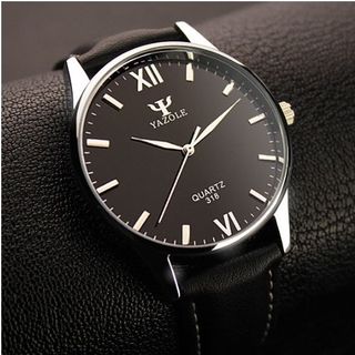 Đồng hồ yazo 318 dây da