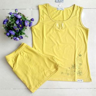 Bộ cotton 4 chiều quần đùi