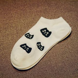 Tất vớ hàn quốc mèo đen trắng