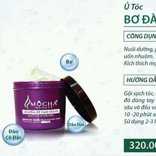 Ủ tóc bơ đào đậm đặc