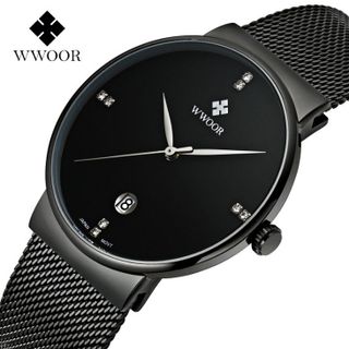 Đồng hồ wwoor 8018 máy mỏng
