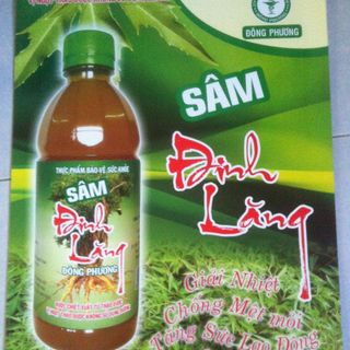 Nước sâm đinh lăng