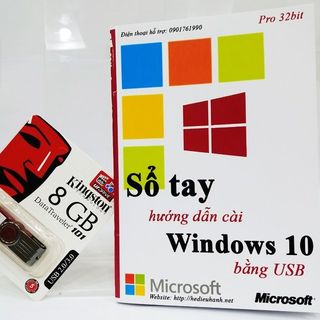 Sổ tay hướng dẫn cài windows 10 pro 32 bit bằng usb