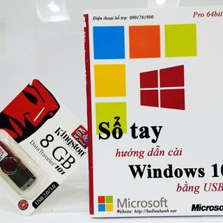 Sổ tay hướng dẫn cài windows 10 pro 64 bit bằng usb