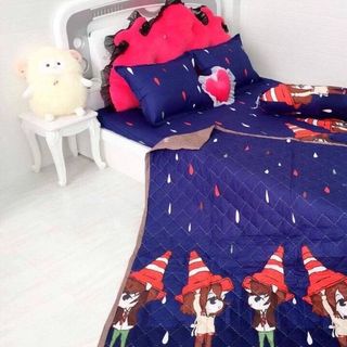Set chăn ga gối ôm m6x2mx10cm