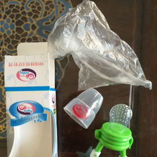 Túi nhai ăn dặm chống hóc bb baby hàn quốc