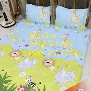 Bộ ga chun và 2 vỏ gối