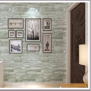 Decal giấy dán tường đá dăm trắng giá sỉ