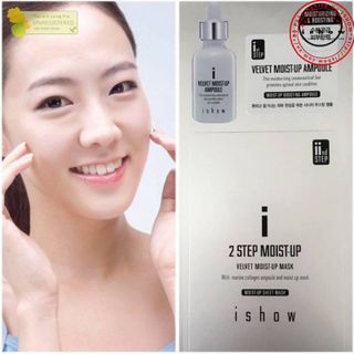 Mặt nạ tơ tằm trắng da ishow Hàn Quốc
