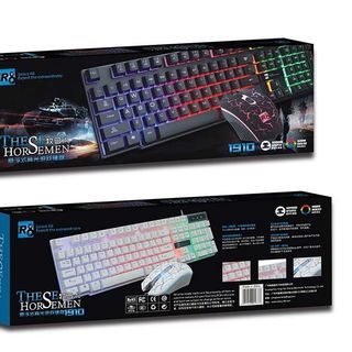 Combo Phím Chuột R8 1910 có LED 7 màu cực đẹp