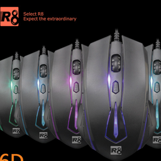 Chuột R8 1636 game USB
