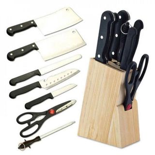 Bộ Dao 8 Món Kèm khay gỗ