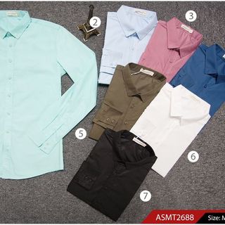 Áo sơ mi trơn Leegjn ASMT2688