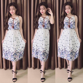 Váy maxi thổ cẩm
