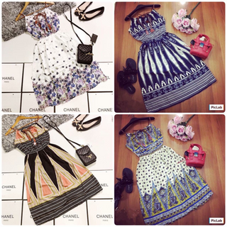 Váy maxi thổ cẩm