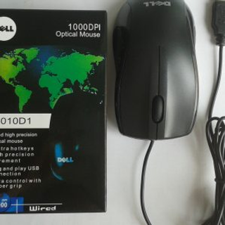 Chuột có dây Dell đen